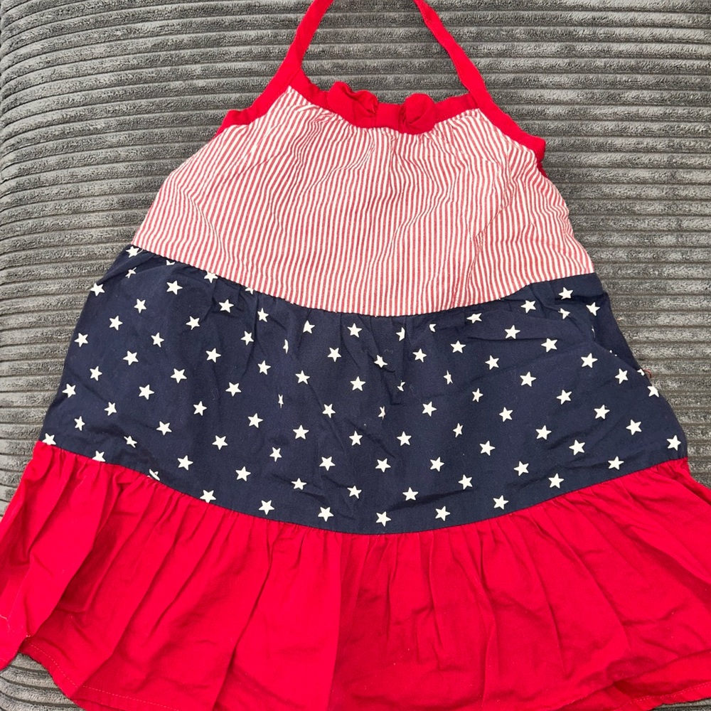 Gymboree Red and Blue Star Dress